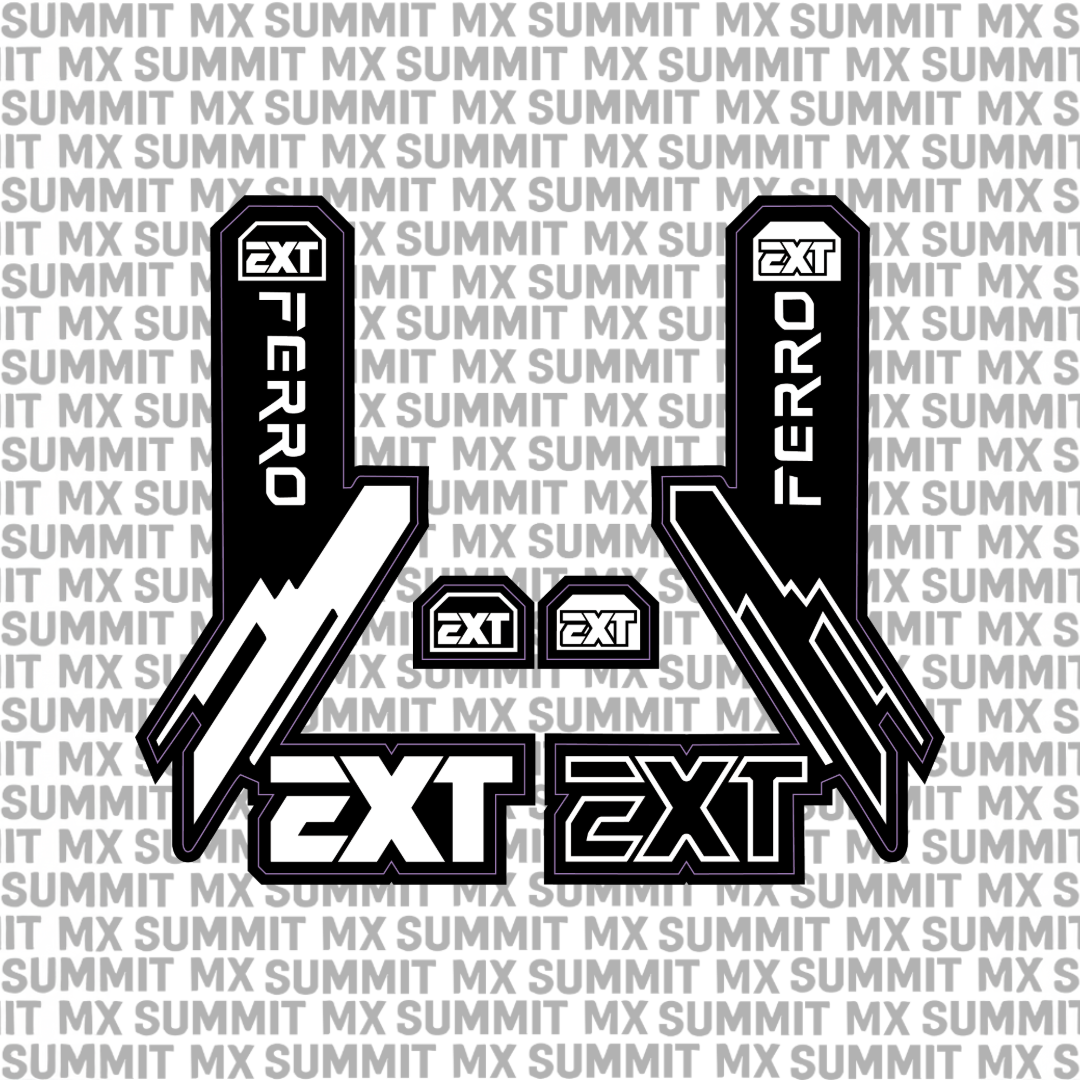 EXT Ferro Fork Tube Decal