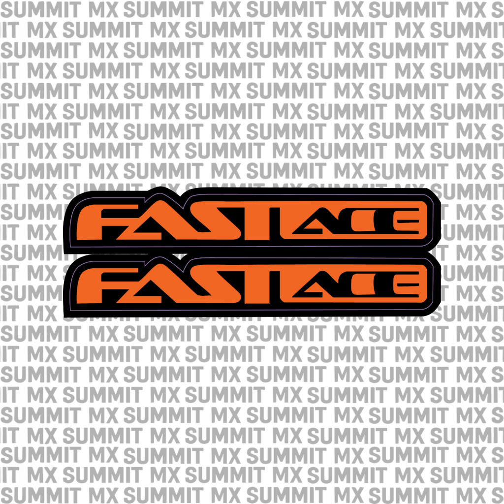 Fastace Fork Tube Decal (Without Fastace Icon)